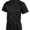 Ladies Pinpoint Oxford Half Sleeve Shirt