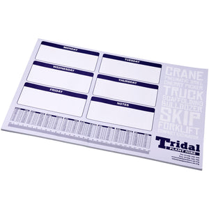 Desk-Mate® A2 notepad 50 pages