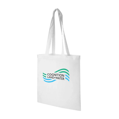 Branded 5oz Recycled Cotton Tote Bag