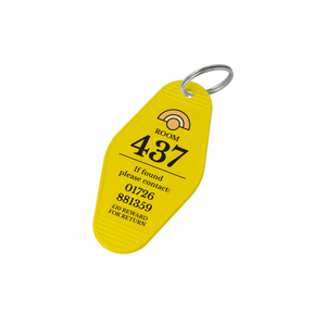 Retro Hotel Keyring