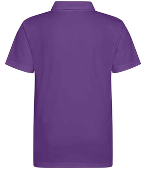 AWDis Kids Cool Polo Shirt Purple