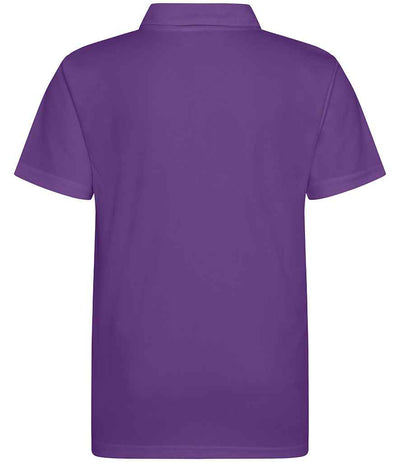 AWDis Kids Cool Polo Shirt Purple