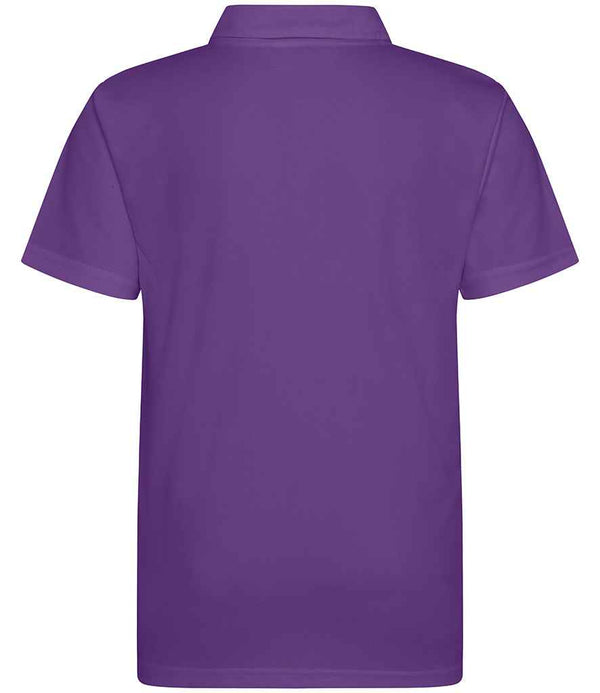 AWDis Kids Cool Polo Shirt Purple