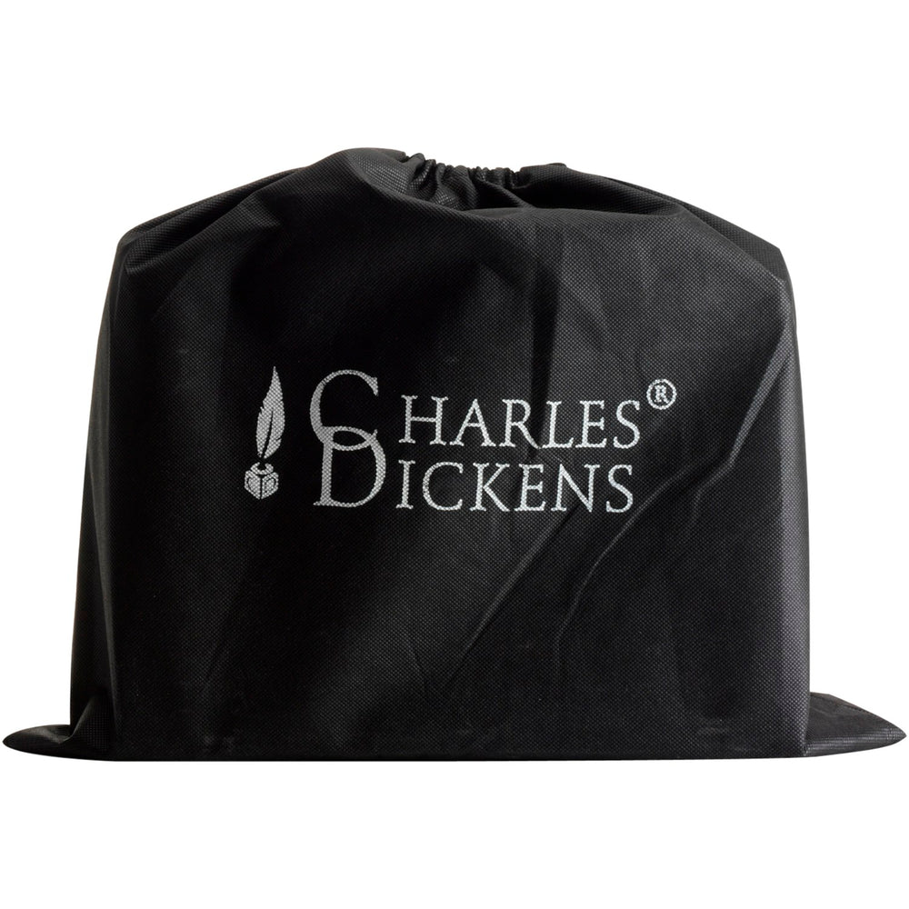 Branded Charles Dickens® leather briefcase