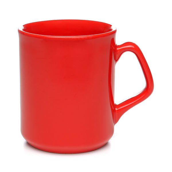 SPARTA Glazed Ceramic Mug Red