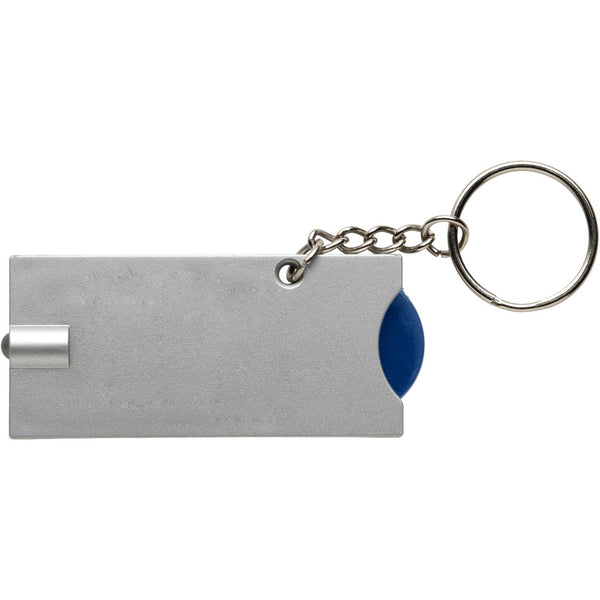 Branded Frosthole Key holder with coin (€0.50)