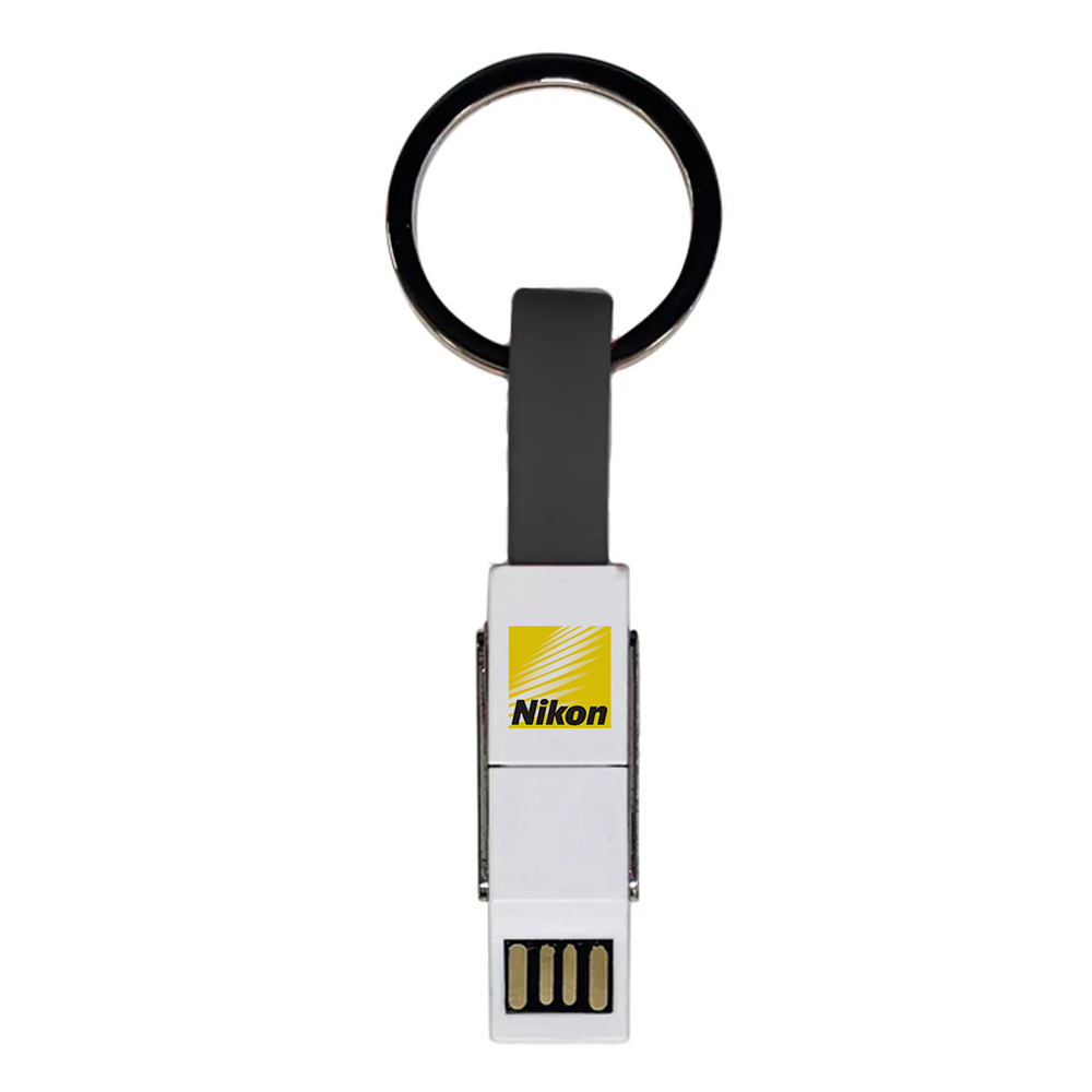 4-in-1 Keyring Charging Cable
