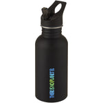 Branded Lexi 500 ml stainless steel sport bottle