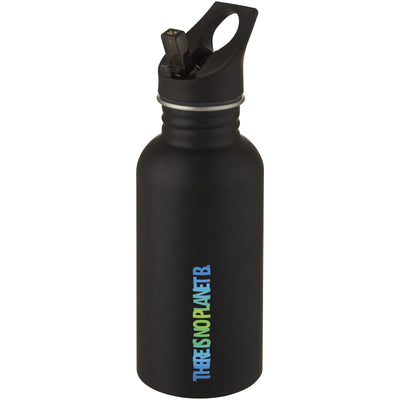 Branded Lexi 500 ml stainless steel sport bottle
