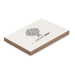 Branded Grass/seed paper memo pad