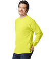 Gildan Ultra Cotton™ Long Sleeve T-Shirt Safety Green