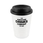 Branded Haddon 350ml double wall Frosted Translucent tumbler