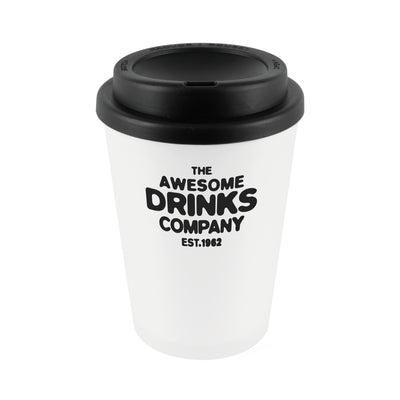 Branded Haddon 350ml double wall Frosted Translucent tumbler