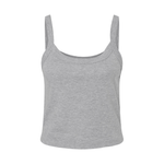 Bella Ladies Micro Rib Spaghetti Strap Tank Top