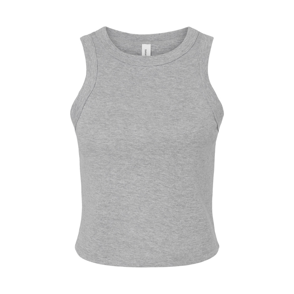 Bella Ladies Micro Rib Racer Tank Top