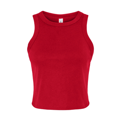Bella Ladies Micro Rib Racer Tank Top