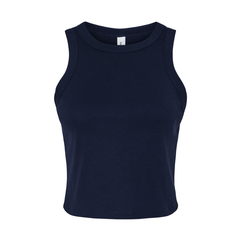Bella Ladies Micro Rib Racer Tank Top