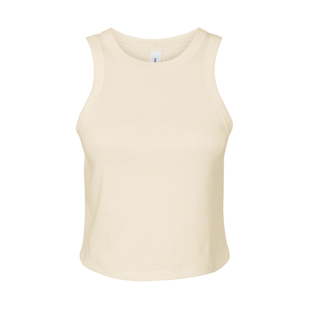 Bella Ladies Micro Rib Racer Tank Top