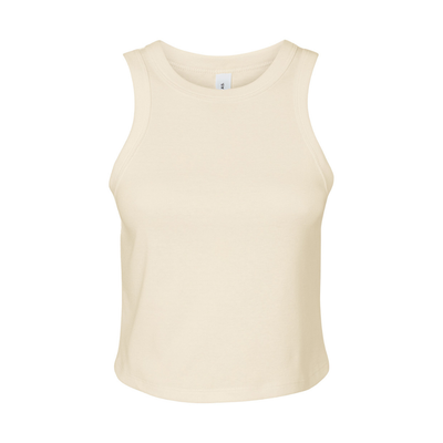 Bella Ladies Micro Rib Racer Tank Top
