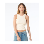 Bella Ladies Micro Rib Racer Tank Top