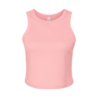 Bella Ladies Micro Rib Racer Tank Top