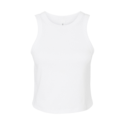 Bella Ladies Micro Rib Racer Tank Top