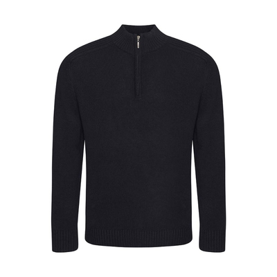 Ecologie Unisex Wakhan Zip Neck Sustainable Sweater