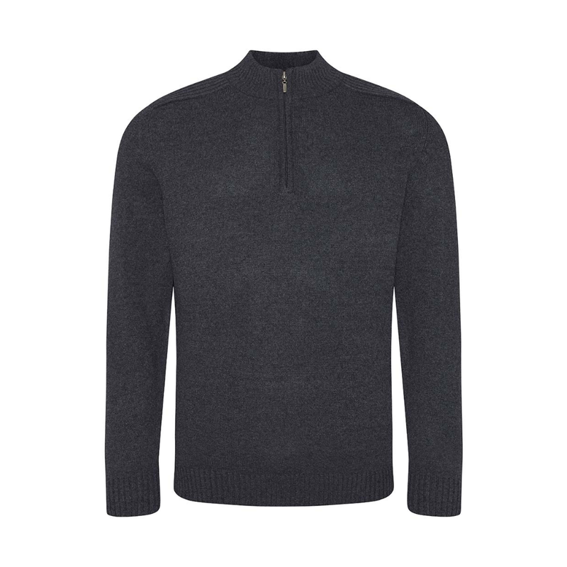 Ecologie Unisex Wakhan Zip Neck Sustainable Sweater