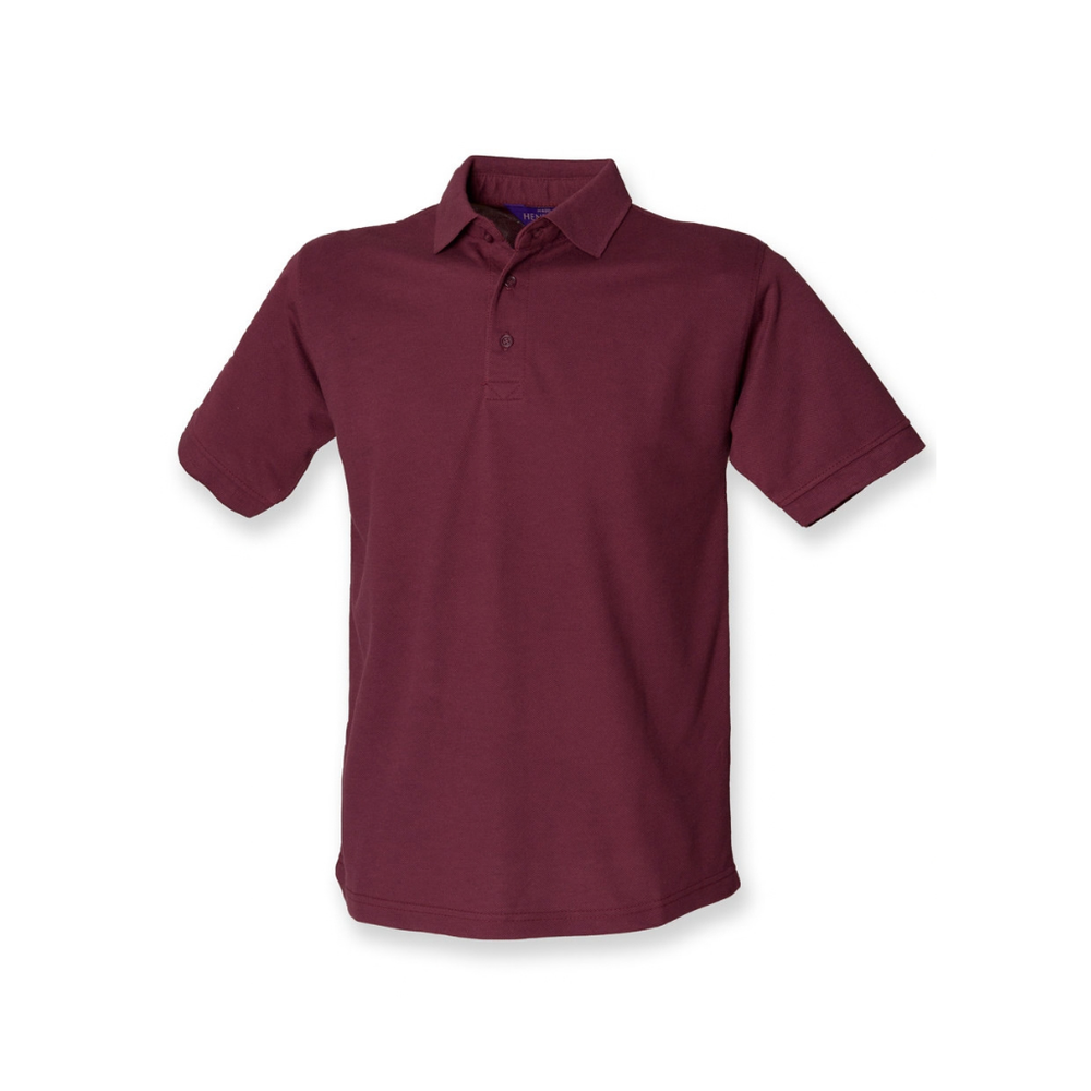 Henbury Heavy Poly/Cotton Piqué Polo Shirt