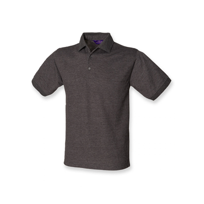 Henbury Heavy Poly/Cotton Piqué Polo Shirt