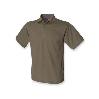 Henbury Heavy Poly/Cotton Piqué Polo Shirt