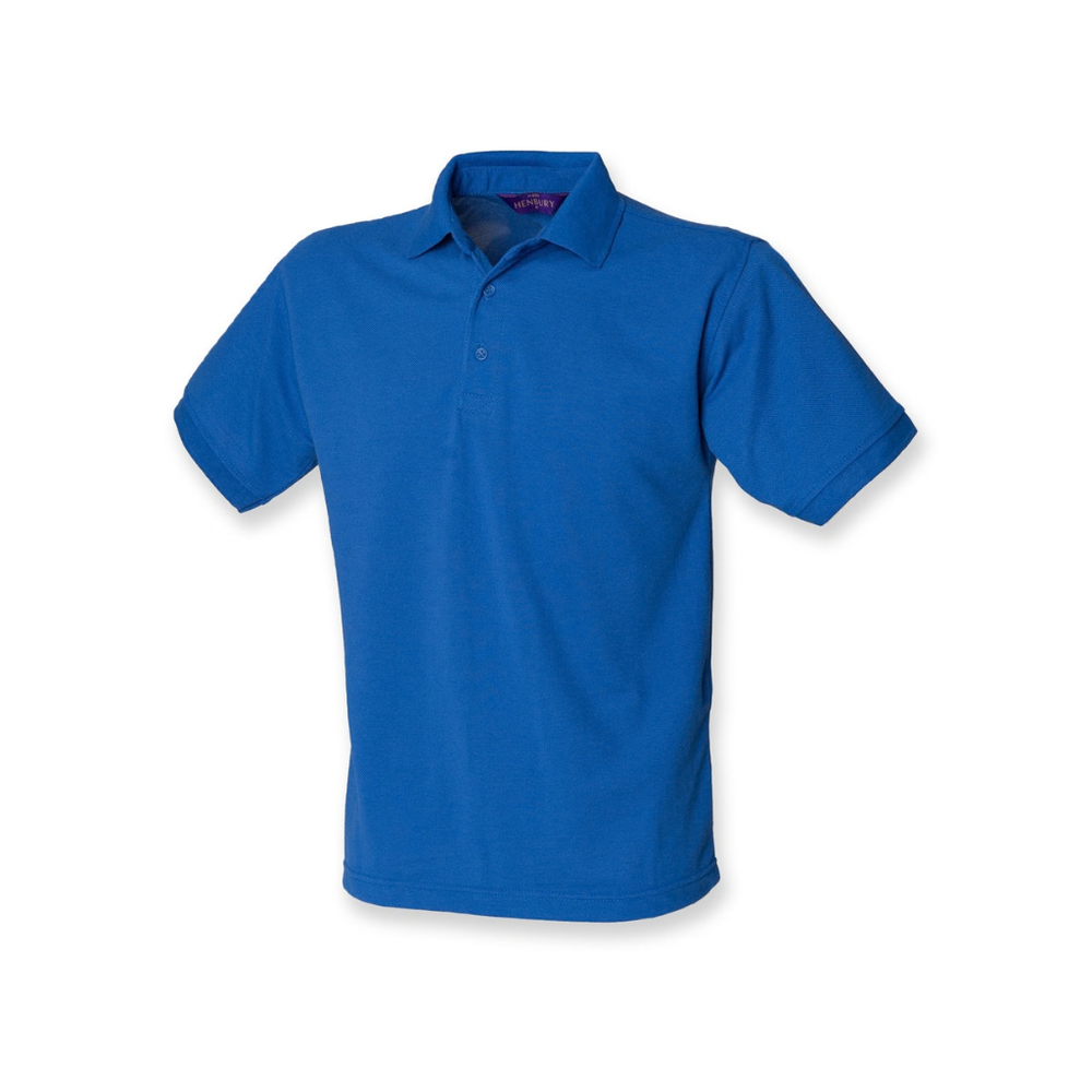 Henbury Heavy Poly/Cotton Piqué Polo Shirt