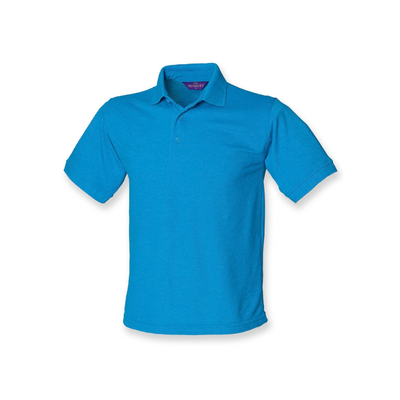 Henbury Heavy Poly/Cotton Piqué Polo Shirt