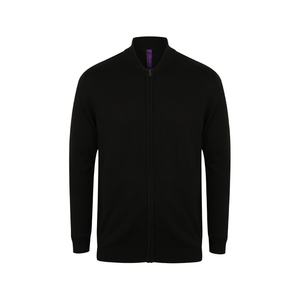Henbury Unisex Zip Through Cardigan