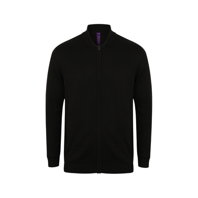 Henbury Unisex Zip Through Cardigan