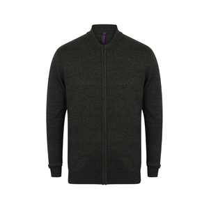 Henbury Unisex Zip Through Cardigan