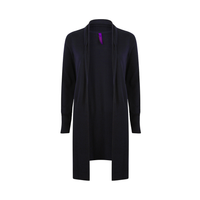 Henbury Ladies Longline Open Cardigan