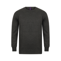 Henbury Lightweight Cotton Acrylic Crew Neck Sweater