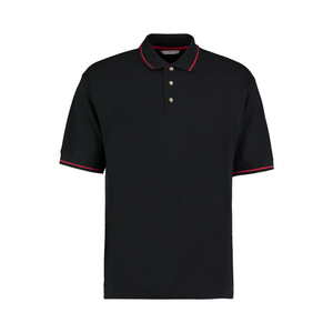 Kustom Kit St Mellion Tipped Cotton Piqué Polo Shirt