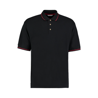 Kustom Kit St Mellion Tipped Cotton Piqué Polo Shirt