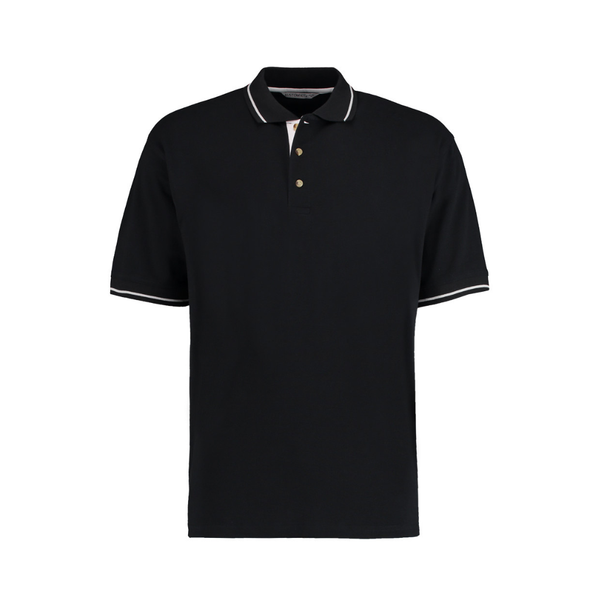 Kustom Kit St Mellion Tipped Cotton Piqué Polo Shirt