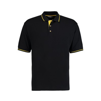Kustom Kit St Mellion Tipped Cotton Piqué Polo Shirt
