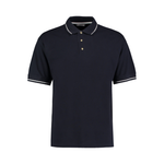 Kustom Kit St Mellion Tipped Cotton Piqué Polo Shirt