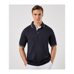 Kustom Kit St Mellion Tipped Cotton Piqué Polo Shirt