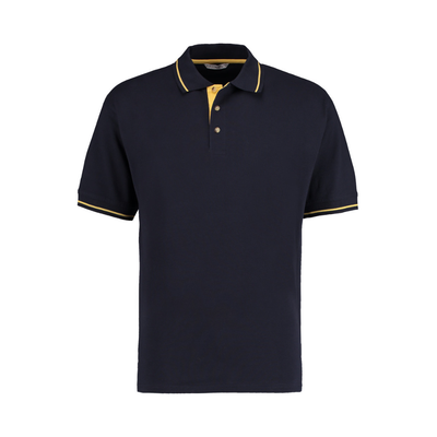 Kustom Kit St Mellion Tipped Cotton Piqué Polo Shirt
