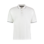 Kustom Kit St Mellion Tipped Cotton Piqué Polo Shirt