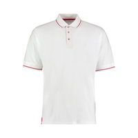 Kustom Kit St Mellion Tipped Cotton Piqué Polo Shirt