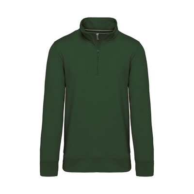 Kariban Zip Neck Sweatshirt