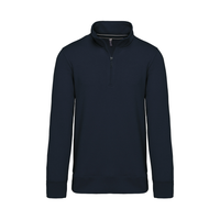 Kariban Zip Neck Sweatshirt