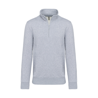 Kariban Zip Neck Sweatshirt